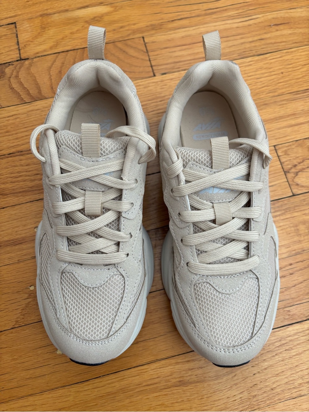 Avia Kids Beige/Tan Lightweight Sneakers